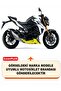 Suzuki Gsx-S 750 Abs Rear Bag and Security Lock Compatible Motorcycle Canvas (Black Color) - 2