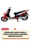 Mondial 151 Rs Rear Bag and Security Lock Compatible Motorcycle Tarpaulin (Black Color) - 2