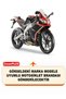 Aprilia Rs4 125 4t Rear Bag and Security Lock Compatible Motorcycle Tarpaulin (Black Color) - 2