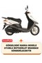Honda Fizy 125 Lock and Rear Bag Compatible Motorcycle Tarpaulin (Gray Color) with Connection Buckle - 2