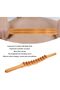 Wooden Gua Sha Massage Tools - Wood Roller Stick Massager, Muscle Release and Soft T - 5