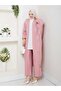 Floral Beaded Double Kimono Suit - 3