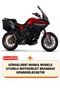 Mv Agusta Turismo Lock and Rear Bag Compatible Motorcycle Tarpaulin (Grey Color) with Connection Buckle - 2