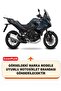 Motorcycle Tarpaulin Compatible with Honda Nt 1100 Dct Rear Case and Security Lock (Black Color) - 2