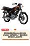 Yamaha Rx 115 Lock-Compatible Motorcycle Cover (Gray Color) with Connection Buckle and Elastic Band - 2