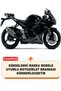Suzuki Gsx-R 750 Srad Lock Compatible Motorcycle Tarpaulin (Grey Color) with Connection Buckle and Elastic - 2