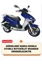 Keeway Arn 125 Lock Compatible Motorcycle Tarpaulin (Grey Color) with Connection Buckle and Elastic - 2