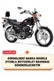 Kanuni Seyhan 250 Lock-Compatible Motorcycle Cover (Gray Color) with Connection Buckle and Elastic Band - 2
