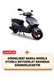 Motolux Nirvana 50 Rear Bag and Security Lock Compatible Motorcycle Tarpaulin (Black Color) - 2