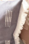 Fellini - Woven Fringed Throw Pillow Cover - 50*50 cm - 1 Piece - 2