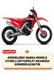 Motorcycle Tarpaulin Compatible with Honda Crf 450 X Rear Bag and Security Lock (Black Color) - 2