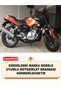 Bumoto/Jinling Ventura F250Cc Tail Bag and Security Lock Compatible Motorcycle Tarpaulin (Black Color) - 2