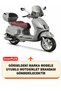 Bianchi Happy 50 Motorcycle Tarpaulin (Rear Bag Compatible-Black Color) - 3