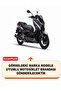Yamaha X-Max 250 Rear Bag and Security Lock Compatible Motorcycle Tarpaulin (Black Color) - 2