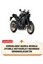 Yamaha Xsr 900 Rear Bag and Security Lock Compatible Motorcycle Tarpaulin (Black Color) - 2
