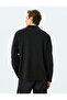 Polo Neck Sweatshirt Basic Buttoned Cotton Interlock Fabric - 4