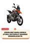 Zontes 310 t Rear Bag and Security Lock Compatible Motorcycle Tarpaulin (Black Color) - 2