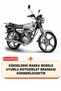 Kanuni Bs 100 Lock and Rear Bag Compatible Motorcycle Tarpaulin (Gray Color) with Connection Buckle - 2
