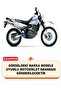 Suzuki Dr650 Se Lock Compatible Motorcycle Tarpaulin (Grey Color) with Connection Buckle and Elastic - 2