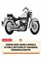 Honda Vt 750 C Shadow Lock Compatible Motorcycle Tarpaulin (Grey Color) with Connection Buckle and Elastic - 2