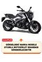 Bajaj Dominar 250 D (Reflective) Motorcycle Tarpaulin Rear Bag Compatible (Black-Grey Color) - 3