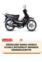 Kuba Sj100-16D Rear Bag and Safety Lock Compatible Motorcycle Tarpaulin (Black Color) - 2