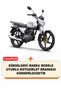 Kuba Razore 150 Lock Compatible Motorcycle Tarpaulin (Gray Color) with Connection Buckle and Elastic Band - 2