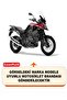 Motorcycle Tarpaulin Compatible with Honda Vfr 1200 X Crosstourer Rear Case and Security Lock (Black Color) - 2
