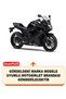 Yamaha Xj 600 S Lock and Rear Bag Compatible Motorcycle Tarpaulin (Grey Color) with Connection Buckle - 2