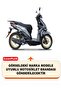 Yuki Route 110 Lock Compatible Motorcycle Tarpaulin (Gray Color) with Connection Buckle and Elastic Band - 2