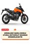 Ktm 790 Duke Rear Bag and Security Lock Compatible Motorcycle Tarpaulin (Black Color) - 2