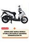 Kanuni Resa 125 Rear Bag and Security Lock Compatible Motorcycle Tarpaulin (Black Color) - 2