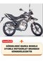 Falcon Wonder 150 Lock and Rear Bag Compatible Motorcycle Tarpaulin (Gray Color) with Connection Buckle - 2
