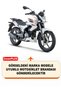 Rks Titanic 150-S Lock and Rear Bag Compatible Motorcycle Tarpaulin (Gray Color) with Connection Buckle - 2