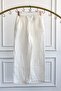 Elastic Waist Wide Leg Muslin Trousers - 5
