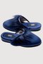 Women's Navy Blue Heelless Closed Furry House Slippers Daily Dowry Gift Vr.Gc.02.T45.Y19 - 2