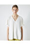 Flounced V-Neck Blouse