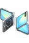 Ultra Hybrid Pro MagFit Samsung Galaxy Flip 7 Case [MagSafe] Cover with Hinge Protection