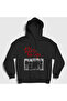 Unisex Black Band She Wants Revenge Hooded Sweatshirt 565821Tt