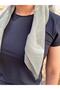 Green Colored Patterned Writing – Cotton Headscarf Scarf Daily and Special Day - 4