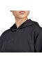 Women's Black Sweatshirt Mo Cover-Up Jm4485 - 5