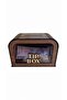 Laser Cut Tip Box with Transparent Glass (Mdf – Decorative) - Wooden Type Box Walnut - 2