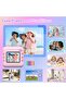 fun Kids Camera Instant Print, Instant Camera for Kids Camera with 3 Rolls of Print Paper & 5 - 7