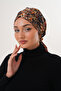 Patterned Buckle Bonnet Hijab Bonnet Daily Use Bonnet Shawl Scarf - 2