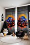 Gray Fire Monster Truck Patterned Children's Baby Room Background Curtain (Single Wing Pricing) - 3