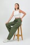 Rovira Yarn Detail Gabardine Trousers Tns-4157 - 5