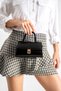 Women's Stylish Design Black Hand and Shoulder Bag