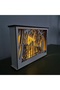 Special Design 9 Layer Wooden Decorative Gar Dear Night Lamp - 3