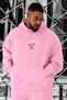 3 Yarn Combed Fight Club Printed Large Size Sweatshirt