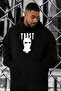 3 Yarn Combed Cotton Trust Printed Large Size Sweatshirt